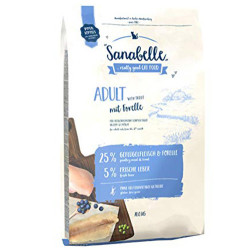 Sanabelle - Sanabelle Forelle Alabalıklı Kedi Maması 10 Kg + 4 Adet Temizlik Mendili