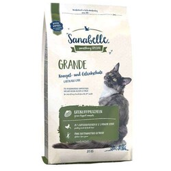 Sanabelle Grande Poultry Tahılsız Kedi Maması 2 Kg + Temizlik Mendili - Thumbnail