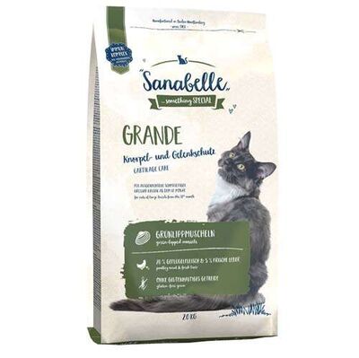 Sanabelle Grande Poultry Tahılsız Kedi Maması 2 Kg + Temizlik Mendili