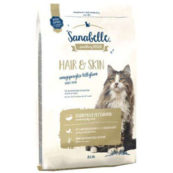 Sanabelle - Sanabelle Hair Skin Tüy Sağlığı Tahılsız Kedi Maması 10 Kg + 4 Adet Temizlik Mendili
