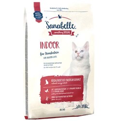 Sanabelle - Sanabelle Indoor Ev Kedileri İçin Yetişkin Kedi Maması 10 Kg + Temizlik Mendili
