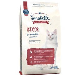 Sanabelle - Sanabelle Indoor Ev Kedileri İçin Yetişkin Kedi Maması 2 Kg + Temizlik Mendili