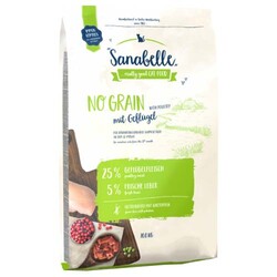Sanabelle - Sanabelle No Grain Poultry Tahılsız Kedi Maması 10 Kg + 4 Adet Temizlik Mendili