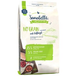 Sanabelle - Sanabelle No Grain Poultry Tahılsız Kedi Maması 2 Kg + Temizlik Mendili