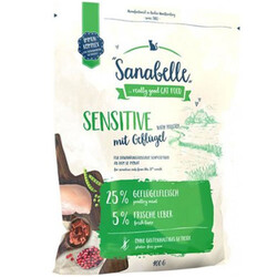 Sanabelle - Sanabelle Sensitive Poultry Kedi Maması 400 Gr