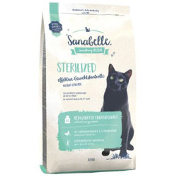 Sanabelle - Sanabelle Sterilised Kısırlaştırılmış Tahılsız Kedi Maması 10 Kg + 4 Adet Temizlik Mendili