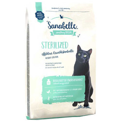 Sanabelle - Sanabelle Sterilised Kısırlaştırılmış Tahılsız Kedi Maması 2 Kg + Temizlik Mendili