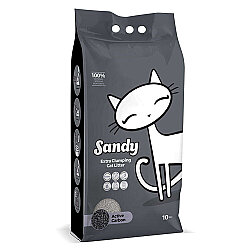 Sandy Ekstra Topaklanan Sodyum Bentonit Active Carbon Kedi Kumu 10 Kg x 2 Adet - 2