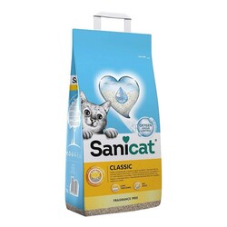 SaniCat - Sanicat Classic Oksiyen Kontrollü Emici Kedi Kumu 10 Lt