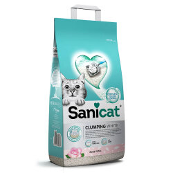 Sanicat Clumping White Rose Oksijen Kontrol Kedi Kumu 8 Lt - SaniCat