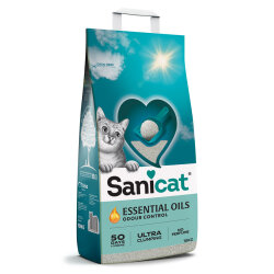 Sanicat Essential Oils Kokusuz Kedi Kumu 10 Kg - SaniCat