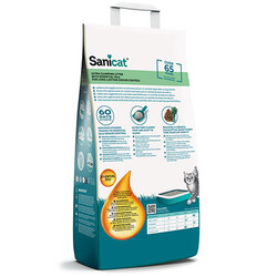 Sanicat Essential Oils Sedir ve Okaliptus Kokulu Kedi Kumu 10 Kg - Thumbnail