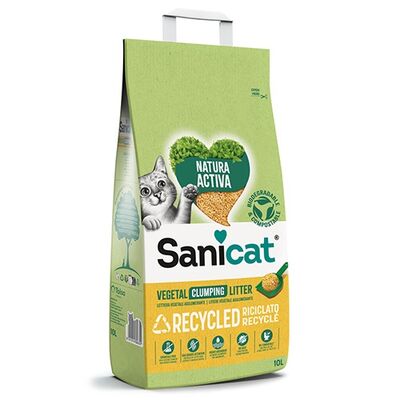 Sanicat Natura Activa Doğal Kedi Kumu 10 Lt