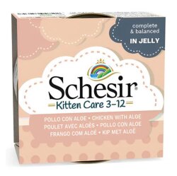 Schesir Kitten Tavuklu Aloe Veralı Yavru Kedi Konservesi 85 Gr - Schesir