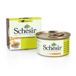 Schesir - Schesir 1071850 Salads Poke Deniz Balıklı, Bal Kabağı ve Armut Kedi Salatası Konservesi 85 Gr