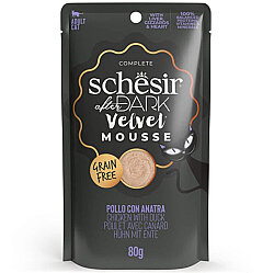 Schesir After Dark Velvet Mousse Tavuk ve Ördekli Kedi Yaş Maması 80 Gr - Schesir