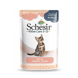 Schesir - Schesir Pouch Kitten Tavuklu Yavru Kedi Yaş Maması 85 Gr