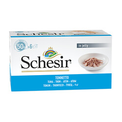 Schesir C100 Multipack Ton Balıklı Kedi Yaş Maması 50 Gr - 6 Al 5 Öde - Schesir
