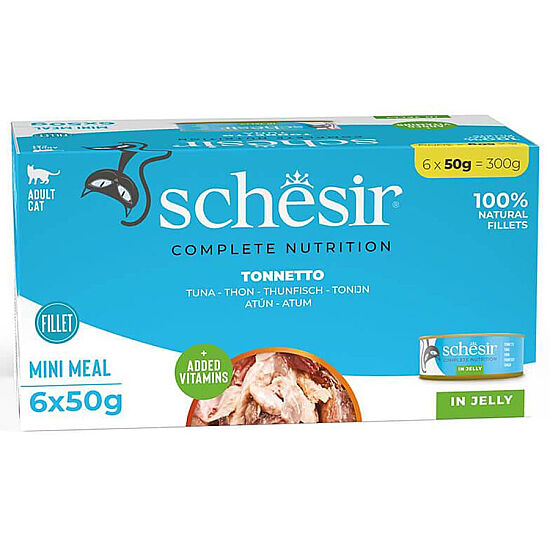 Schesir C100 Multipack Ton Balıklı Kedi Yaş Maması 50 Gr - 6 Al 5 Öde - 2