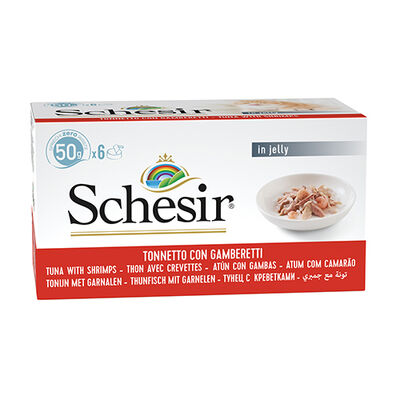 Schesir C103 Multipack Ton Balıklı ve Karides Kedi Yaş Maması 50 Gr - 6 Al 5 Öde - 1