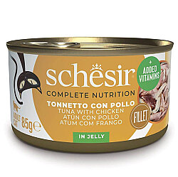 Schesir C137 Jelly Ton Balıklı ve Tavuk Jöleli Kedi Konservesi 85 Gr - Schesir