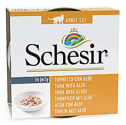 Schesir C143 Ton Balığı Aloe Vera Bitki Özlü Kedi Konservesi 85 Gr - Schesir
