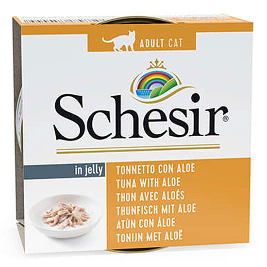 Schesir C143 Ton Balığı Aloe Vera Bitki Özlü Kedi Konservesi 85 Gr - 1