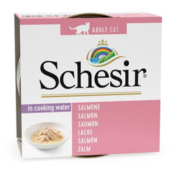 Schesir - Schesir C170 Salmone Somonlu Kedi Konservesi 85 Gr