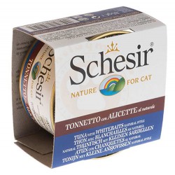 Schesir - Schesir C177 Ton Balıklı Ringa Balıklı ve Pirinçli Kedi Konservesi 85 Gr