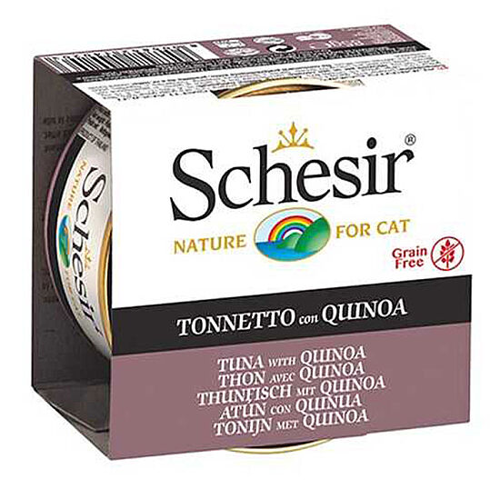 Schesir C191 Jelly Tuna Balıklı ve Kinoa Tahılsız Kedi Konservesi 85 Gr - 1