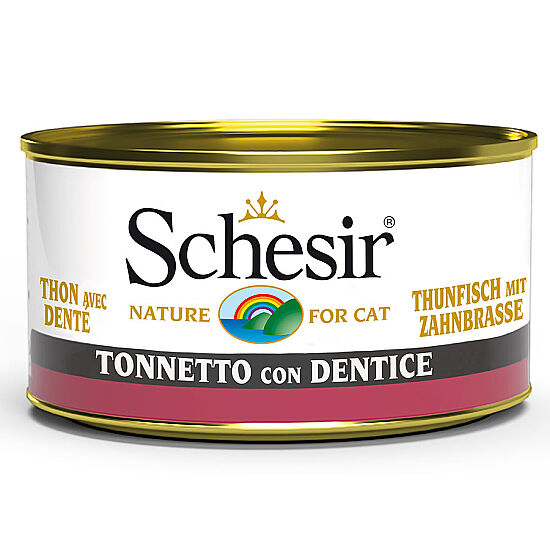 Schesir C272 Jelly Ton Balıklı ve Sinarit Balıklı Kedi Konservesi 85 Gr - 1