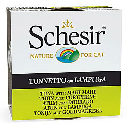 Schesir C273 Jelly Ton Balıklı ve Lambukalı (Mahi Mahi) Kedi Konservesi 85 Gr - Schesir
