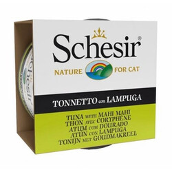 Schesir - Schesir C273 Jelly Ton Balıklı ve Lambukalı (Mahi Mahi) Kedi Konservesi 85 Gr