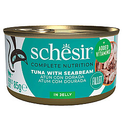 Schesir C274 Jelly Ton Balıklı ve Çipura Kedi Konservesi 85 Gr - Schesir