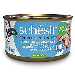 Schesir C276 Jelly Ton Balıklı ve Levrek Kedi Konservesi 85 Gr - Schesir