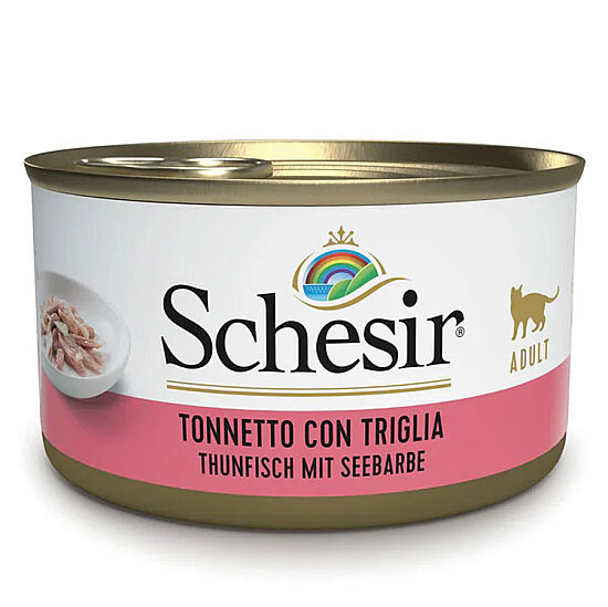 Schesir C277 Jelly Ton Balıklı ve Barbunya Kedi Konservesi 85 Gr - 1