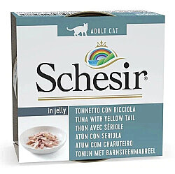 Schesir C278 Jelly Ton Balıklı ve Sarı Kuyruk Balığı Kedi Konservesi 85 Gr - Schesir