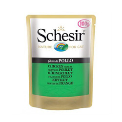 Schesir - Schesir C562 Tavuk Filetto Pouch Kedi Yaş Maması 100 Gr