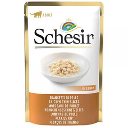 Schesir - Schesir C580 Pouch Gravy Tavuklu Kıyılmış Kedi Yaş Maması 85 Gr