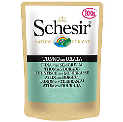 Schesir C581 Ton Balıklı ve Çipura Pouch Kedi Maması 100 Gr - Schesir