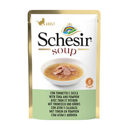 Schesir Soup Yabani Ton Balığı ve Balkabaklı Tahılsız Kedi Çorbası 40 Gr - 3