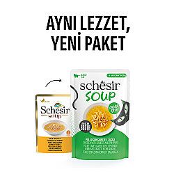Schesir Soup Tavuklu ve Balkabaklı Tahılsız Kedi Çorbası 40 Gr - 2