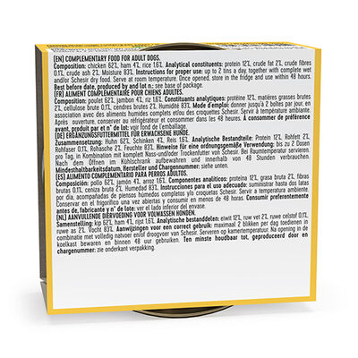 Schesir C683 Jöle İçinde Domuz ve Tavuk Fileto Köpek Konservesi 150 Gr