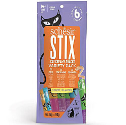 Schesir Cat Stix Karışık Lezzetli Krema Kedi Ödülü 6 Adet x 15 Gr - Schesir