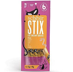 Schesir Cat Stix Tavuklu Krema Kedi Ödülü 6 Adet x 15 Gr - Schesir