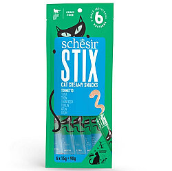 Schesir Cat Stix Ton Balıklı Krema Kedi Ödülü 6 Adet x 15 Gr - Schesir