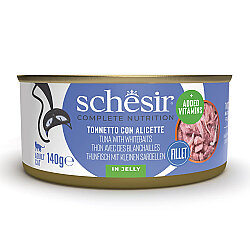 Schesir Jelly Ton Balıklı ve Ringa Balıklı Kedi Konservesi 140 Gr - Schesir