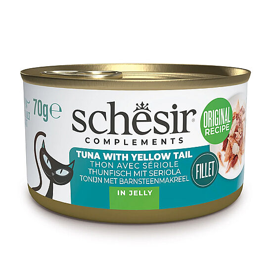 Schesir Tamamlayıcı Ton ve Sarı Kuyruk Balığı Konserve 70 Gr - 1