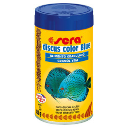 Sera - Sera 0324 Discus Color Blue Granül Balık Yemi 100 ML