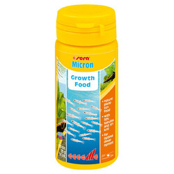 Sera - Sera 0720 Micron Yavru ve Genç Balıklar İçin Büyütme Yemi 50 ML